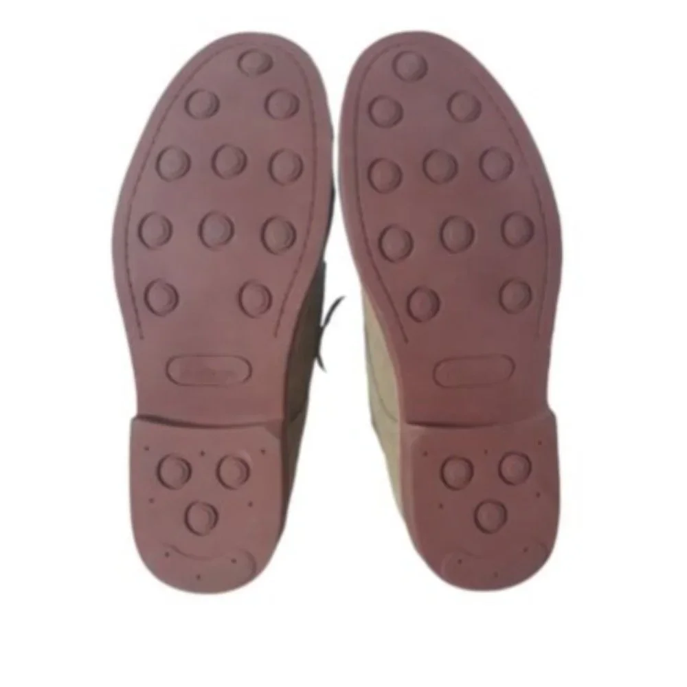 Classroom School Uniform Oxford Shoes Youth Size 9.5 Tan Lace up "Bucky" - Picture 8 of 10